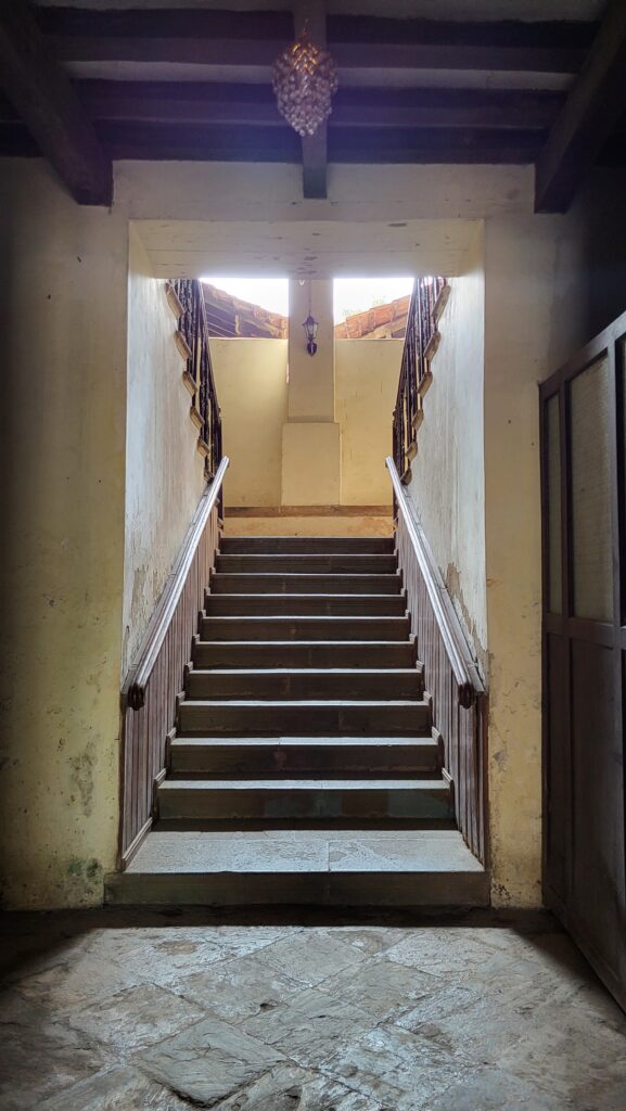 Steps towards Braganza House