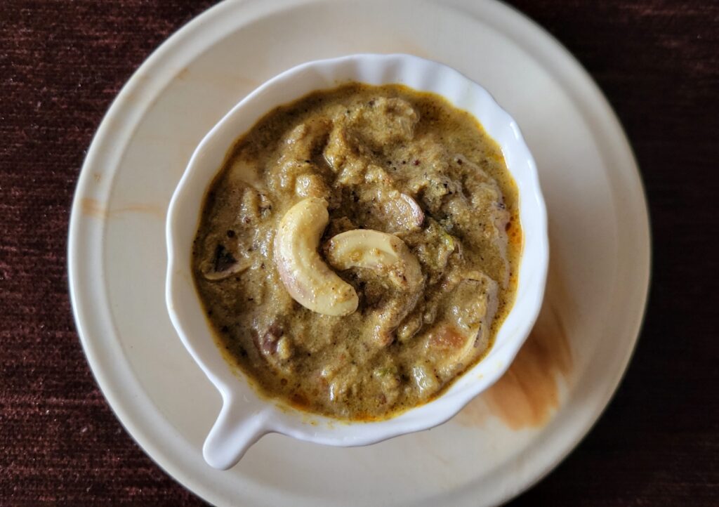 Fresh Cashew nut masala