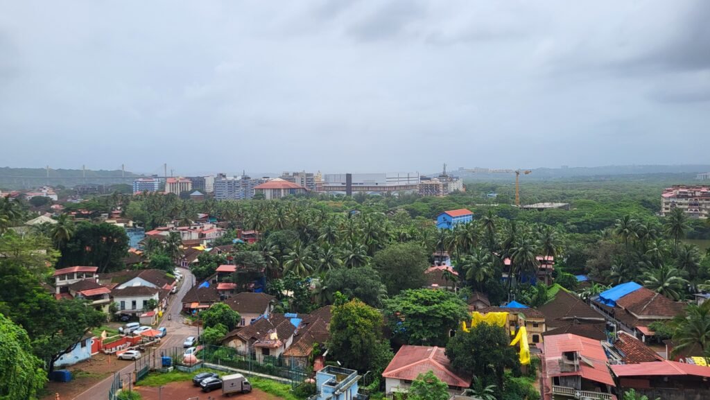 Panaji view from Maruti temple