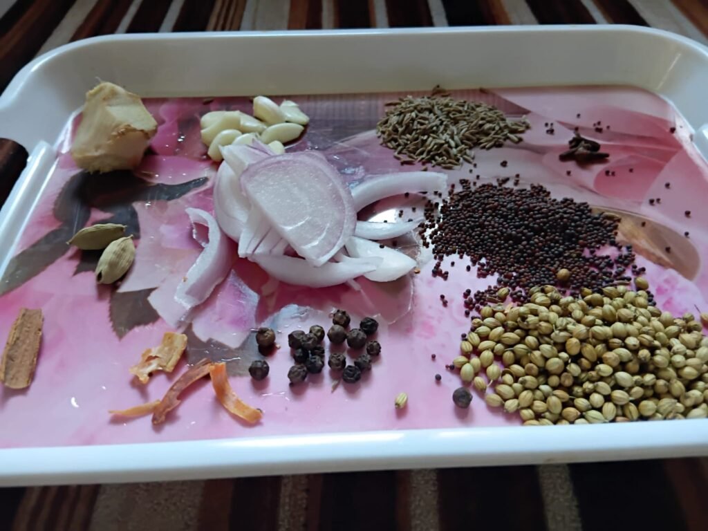 spices for Prawns vindaloo