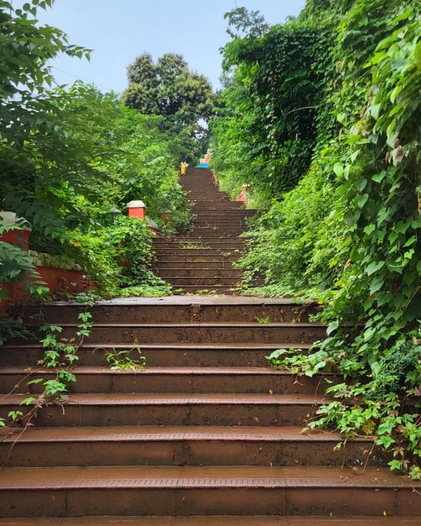 Steps of maruti temple